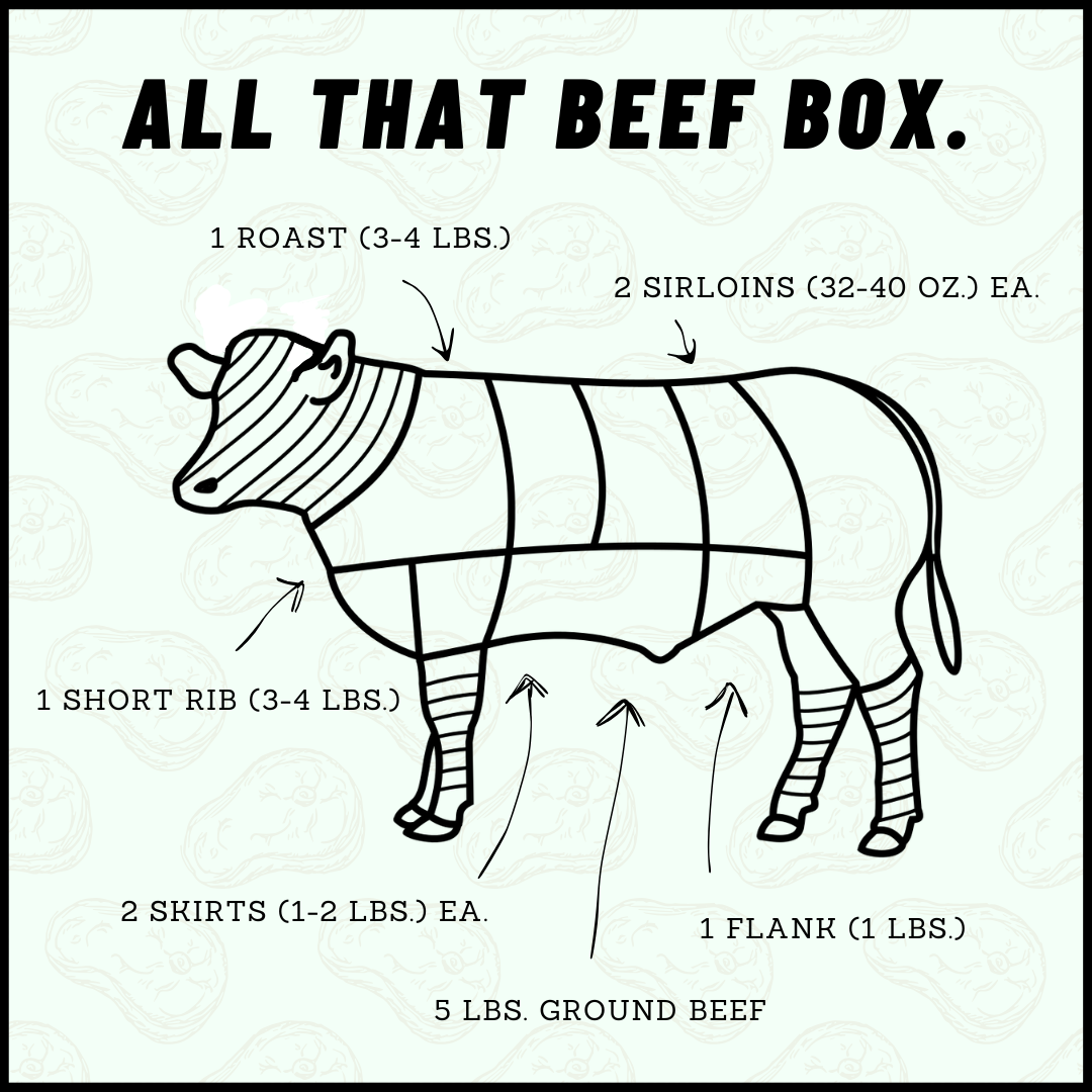 3S Cattle Co. All That Beef Box Product Information