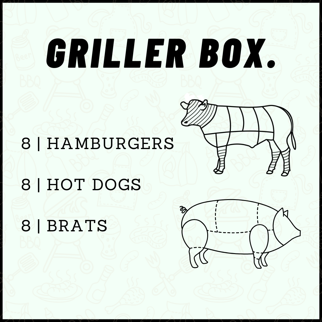3S Cattle CO. Griller Box Product Information