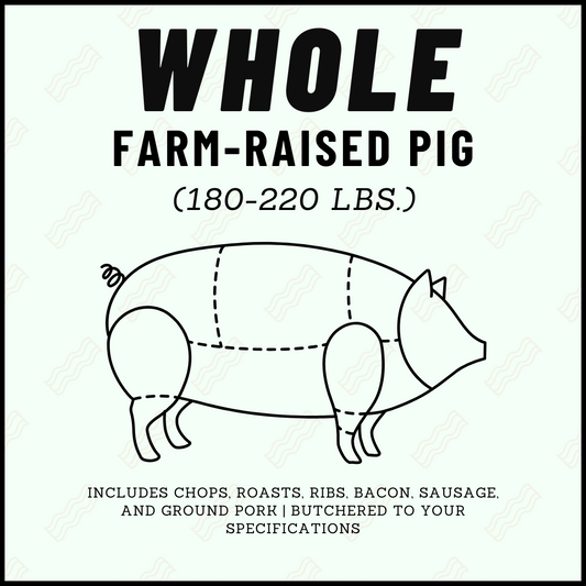 3S Cattle CO. Whole Farm Raised Pig Product Information